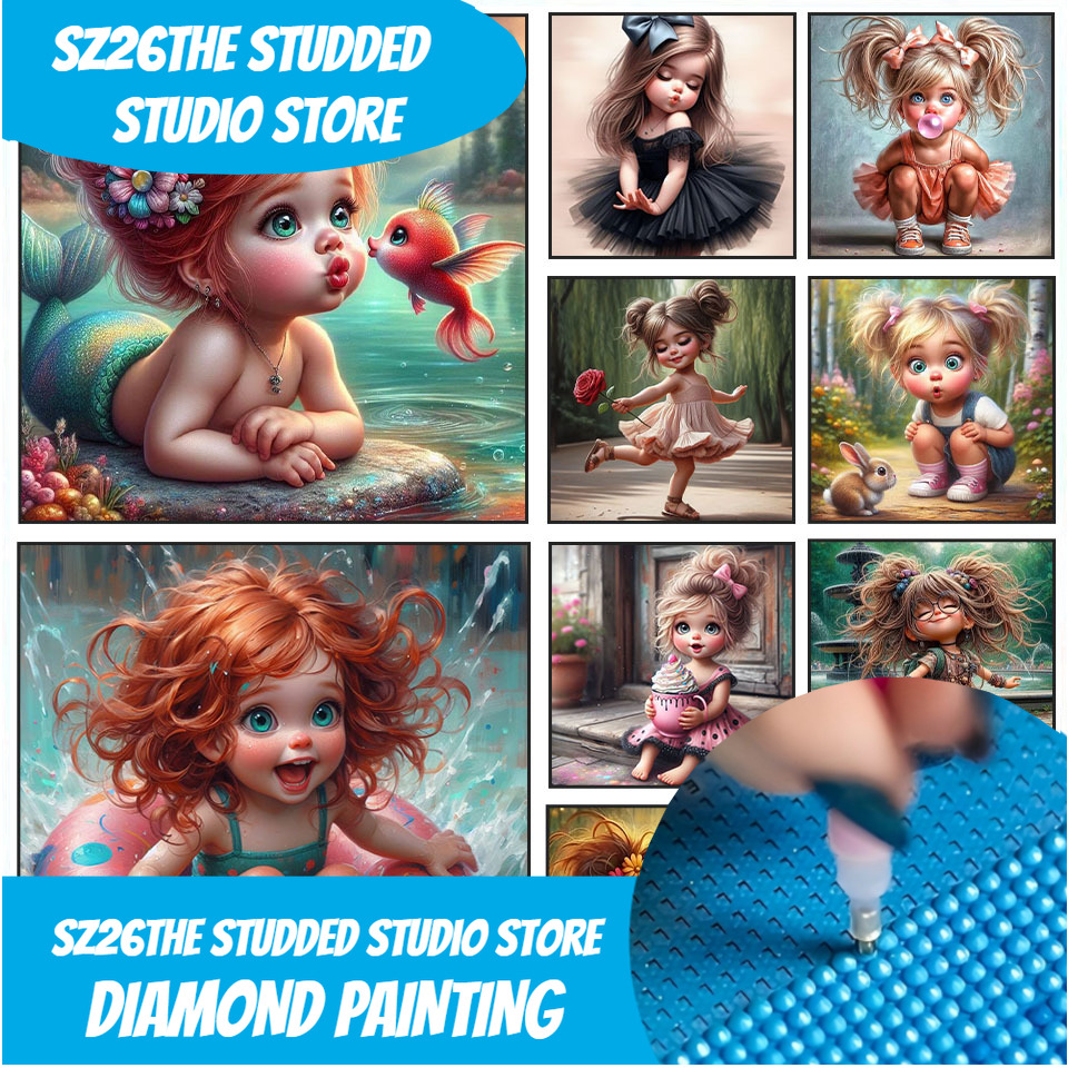 Art Craft Girl - Kit de Pintura em Diamante DIY