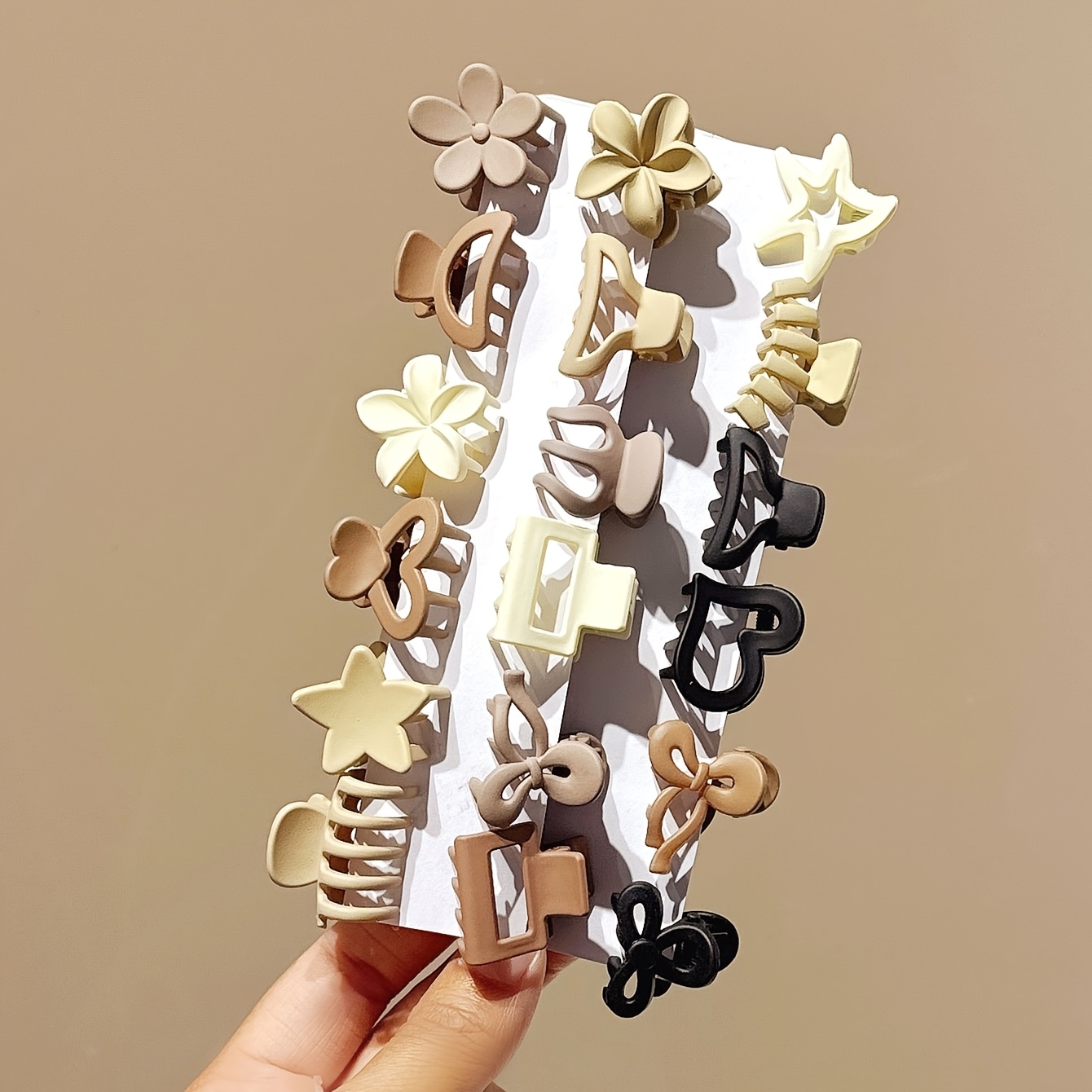 Art Craft Girl - Mini presilhas de cabelo em cor
