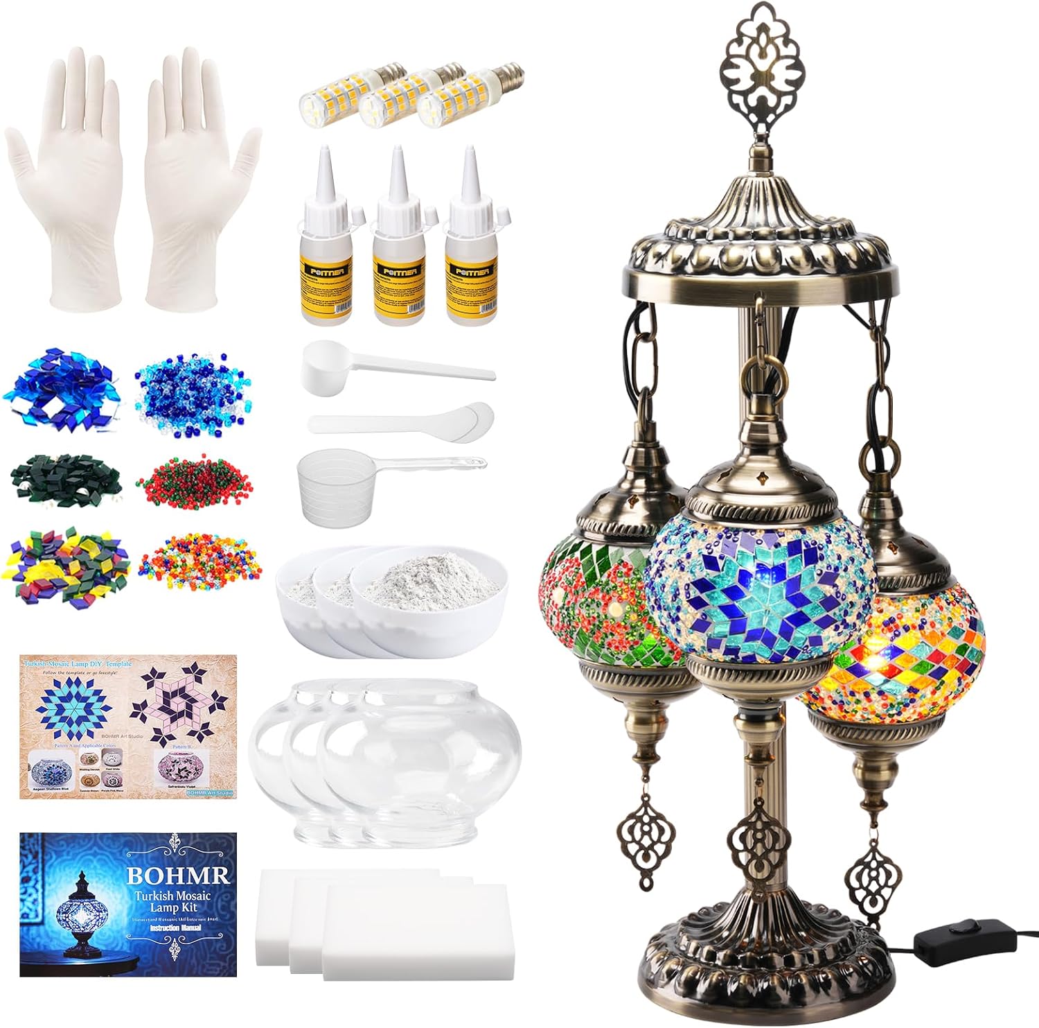 Art Craft Making - Kit DIY de Lâmpada Turca de