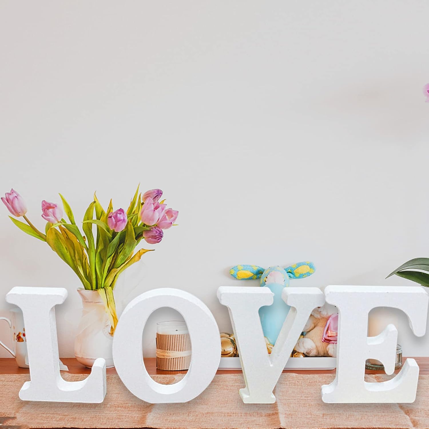 Art Craft Logo Design - Diy slogan logotipo carta 15cm branco