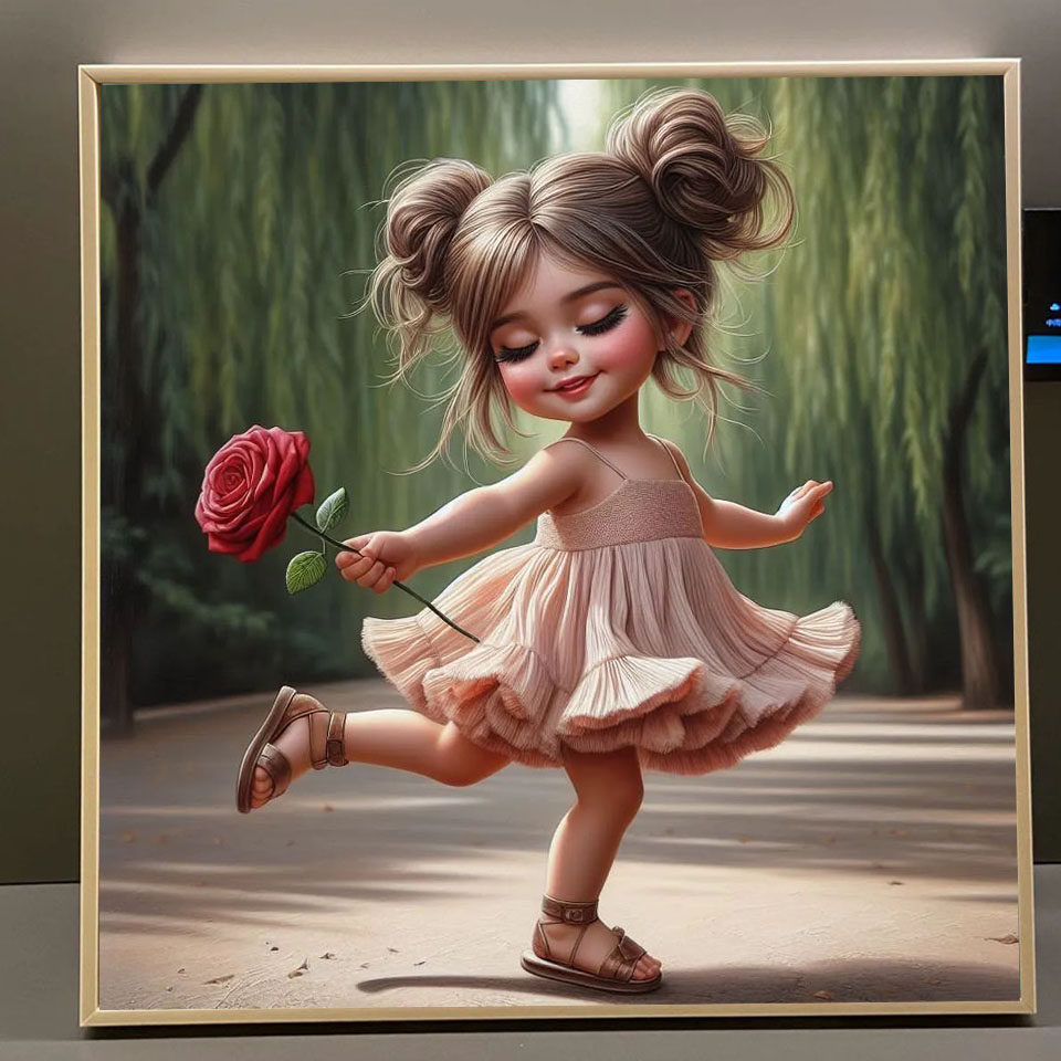 Kit de Pintura em Diamante DIY - Art Craft Girl avaliação e preço