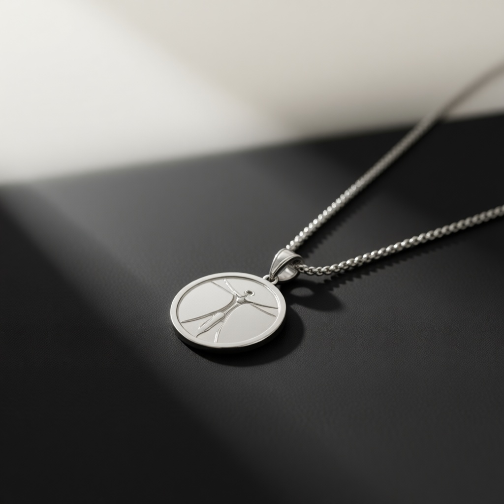 Colar com Medalhão do Homem Vi - Art Craft Meaning avaliação e preço