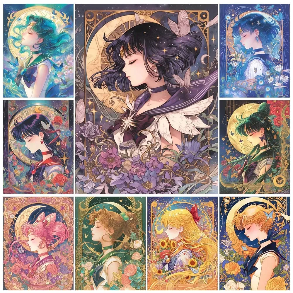 Anime dos desenhos animados pi - Art Craft Girl avaliação e preço