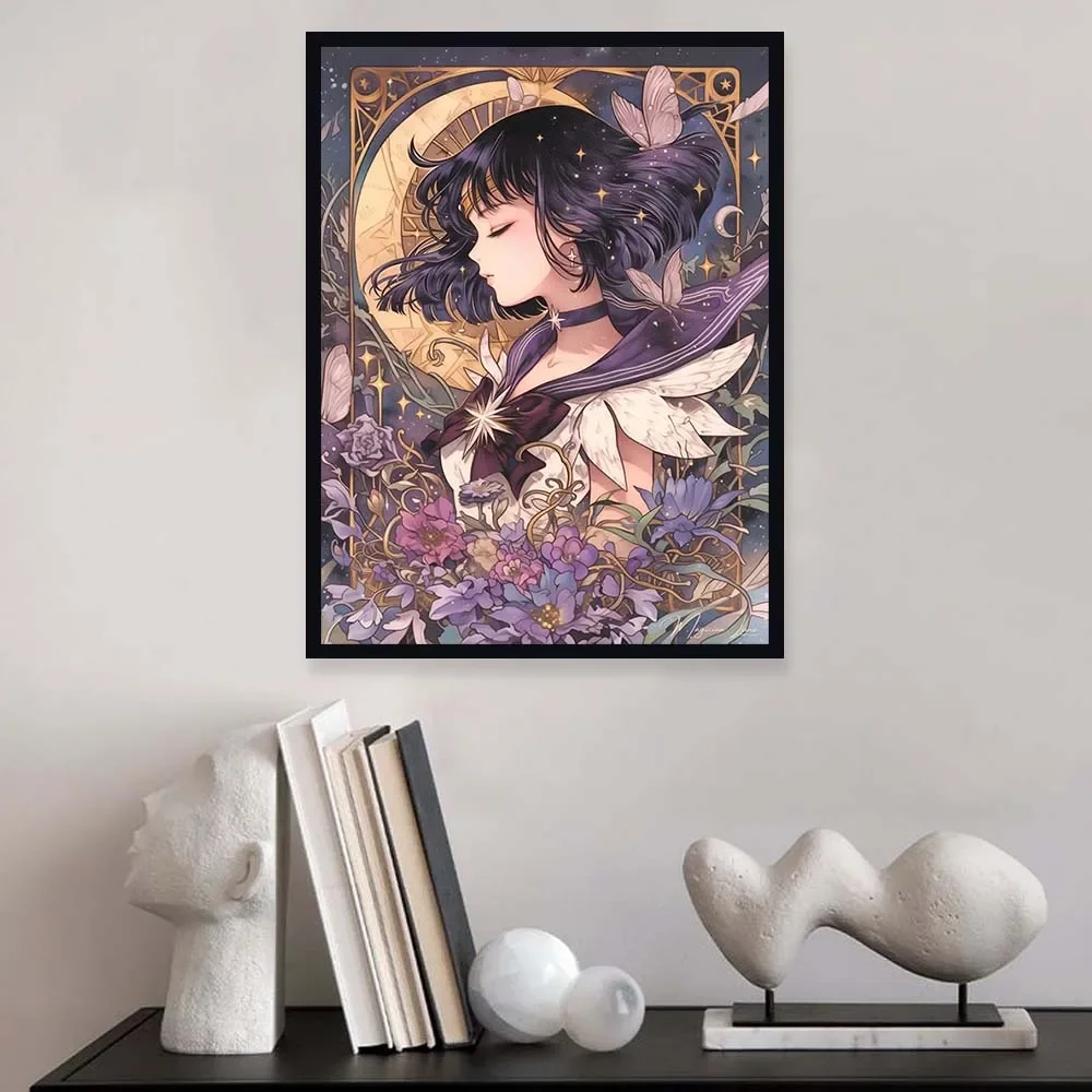 Anime dos desenhos animados pi - Art Craft Girl avaliação e preço