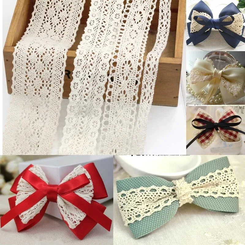 Fita de renda de algodão branc - Art Craft Girl avaliação e preço