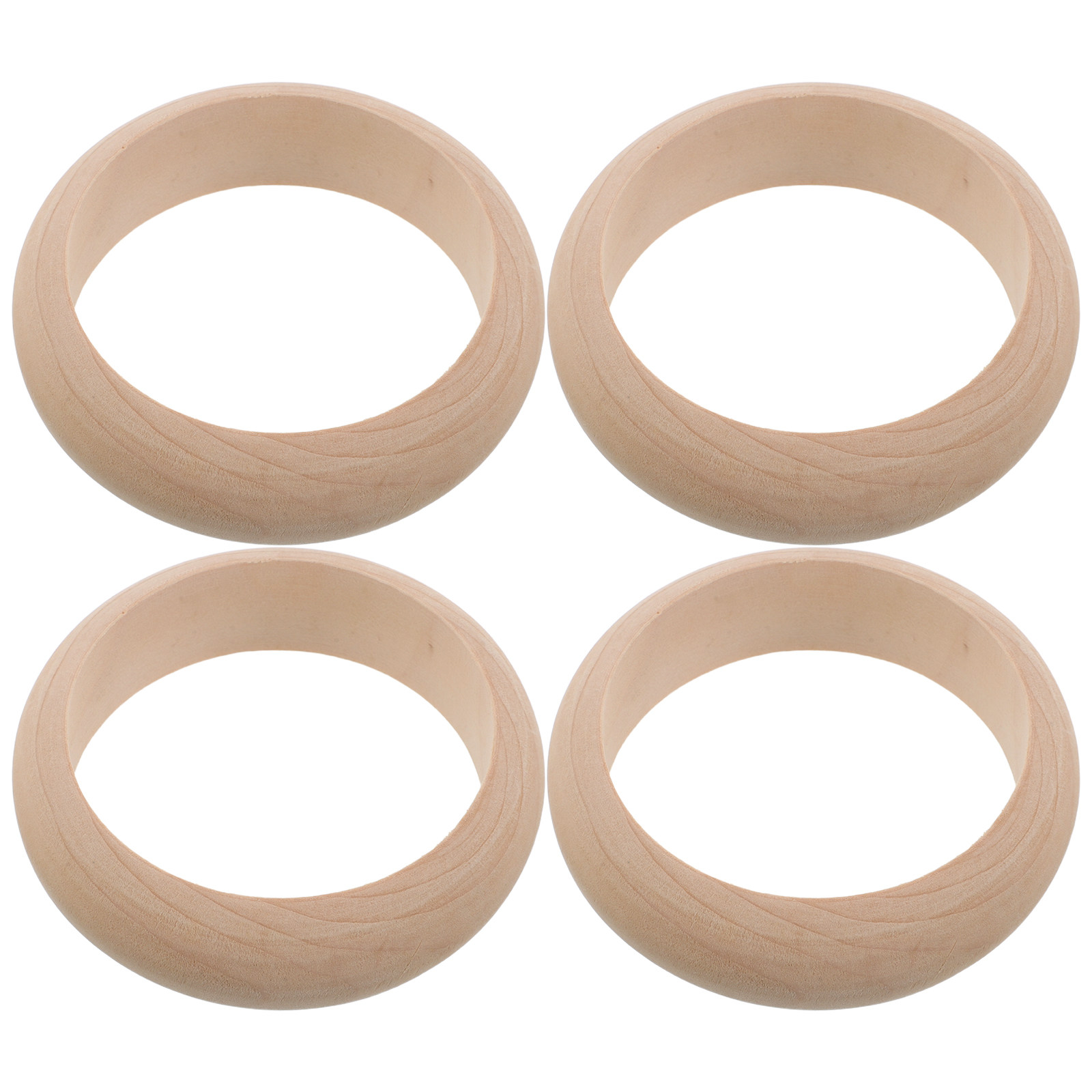 4 Peças de Pulseiras de Madeir - Art Craft Making avaliação e preço