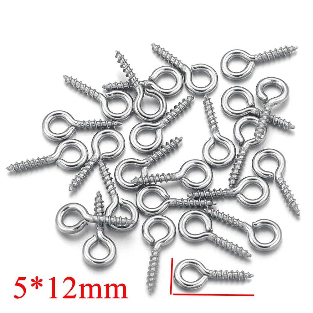 100 pçs/lote mini parafuso olh - Art Craft Making avaliação e preço
