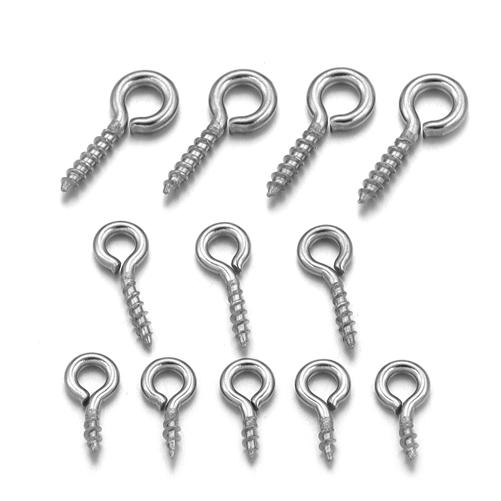 100 pçs/lote mini parafuso olh - Art Craft Making avaliação e preço
